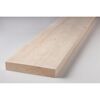 Sägerauhe Holzbohle