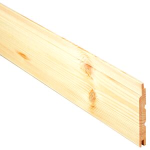 Profilholz Softlineprofil Kiefer gehobelt 12,5 x 96 x 2500 mm