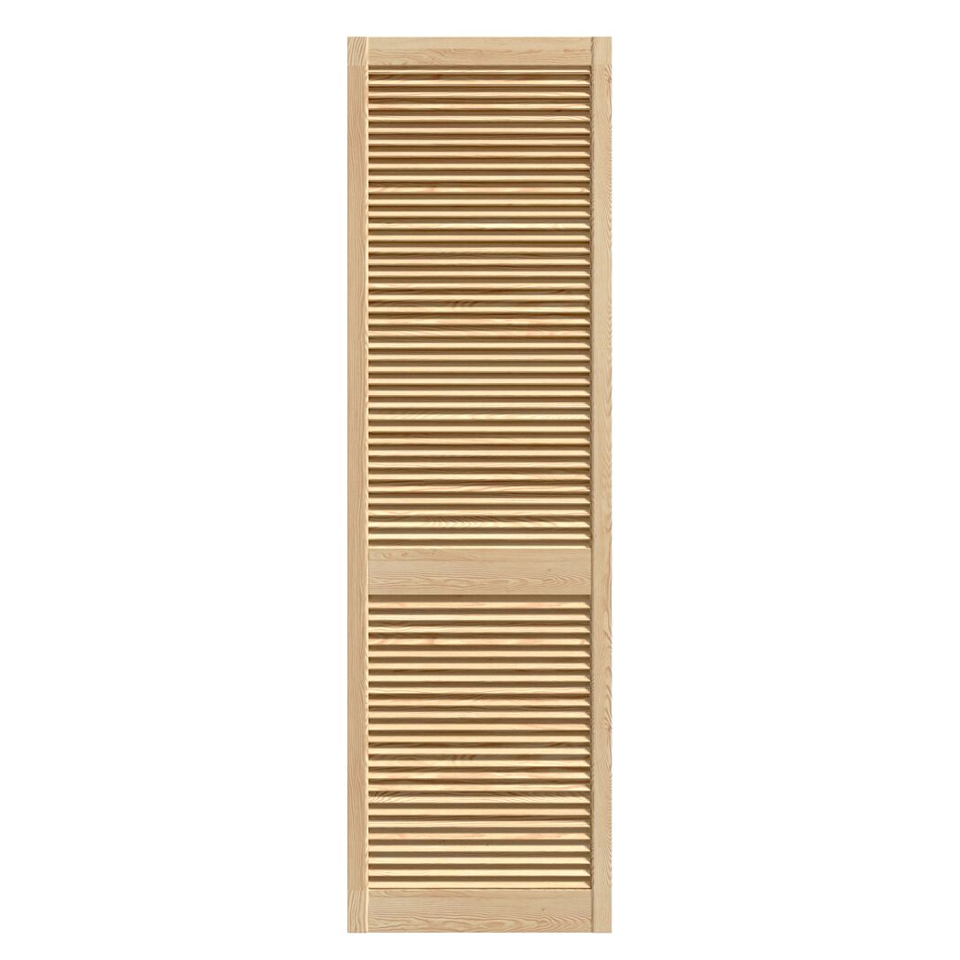 Holz-Lamellentür