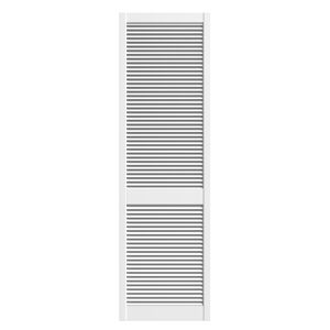 Lamellentür weiß offen 2013 x 594 mm