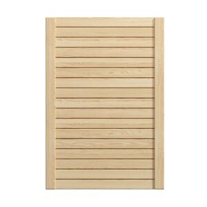 Profiltür Kiefer unbehandelt geschlossen 766 x 494 mm