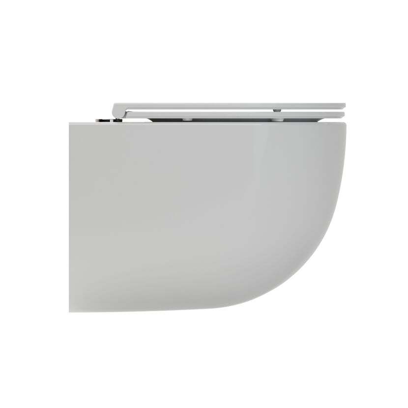Wand-WC spülrandlos 'Auckland' inklusive WC-Sitz weiß