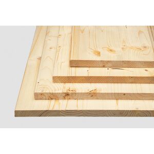 Massivholzplatte Fichte 2500 x 400 x 28 mm