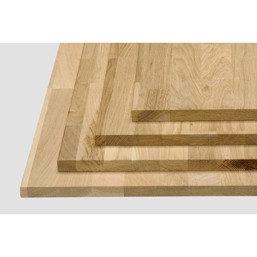 Leimholzplatten Eiche