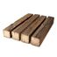 Vier Altholzsparren 120 x 120 x 700 mm