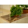 Leimholz 'Antik' Kiefer geflammt 200 x 2000 x 18 mm