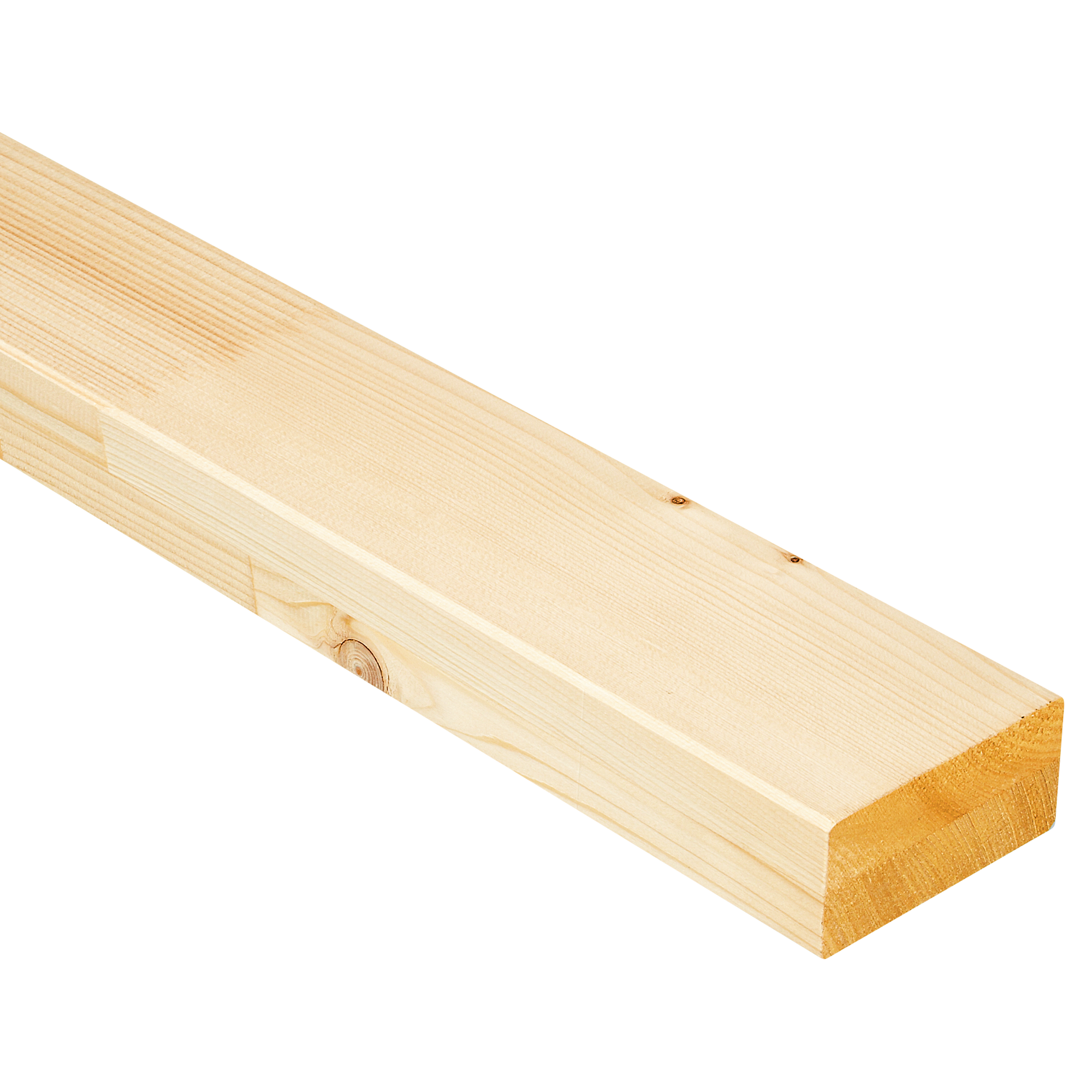 Massivholz Stollen Holzpfosten Fichte 2450x45x95mm aus Leimholz 