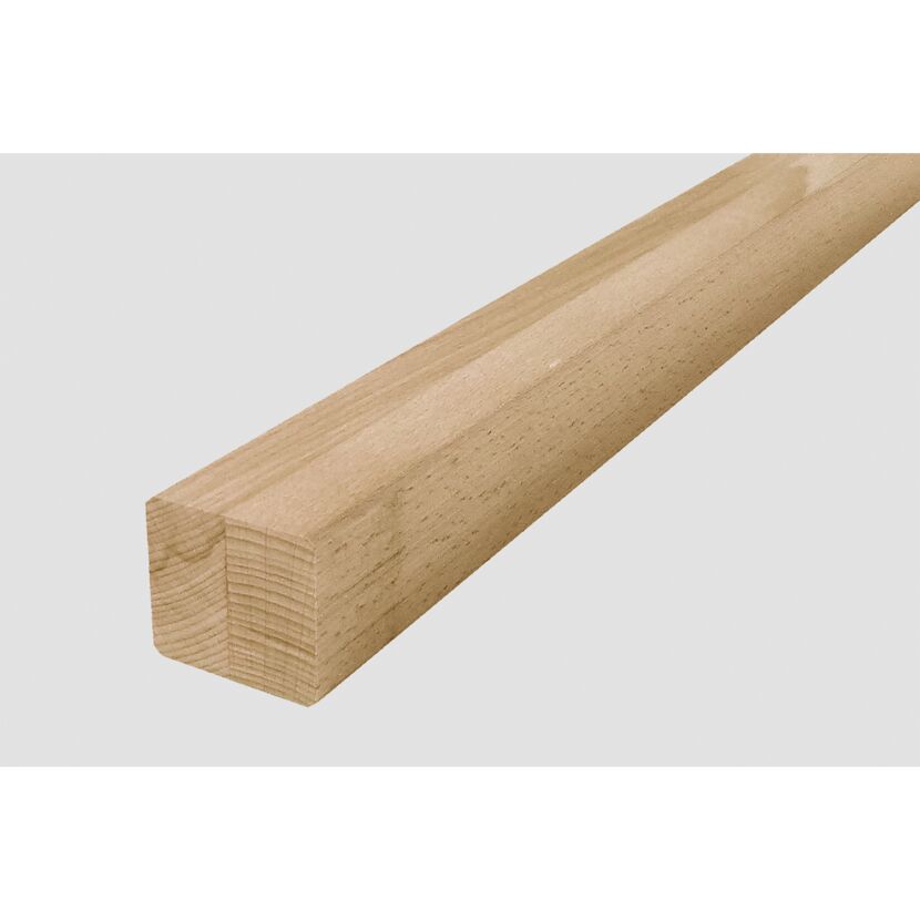Buche Leimholzstollen 44 x 44 mm
