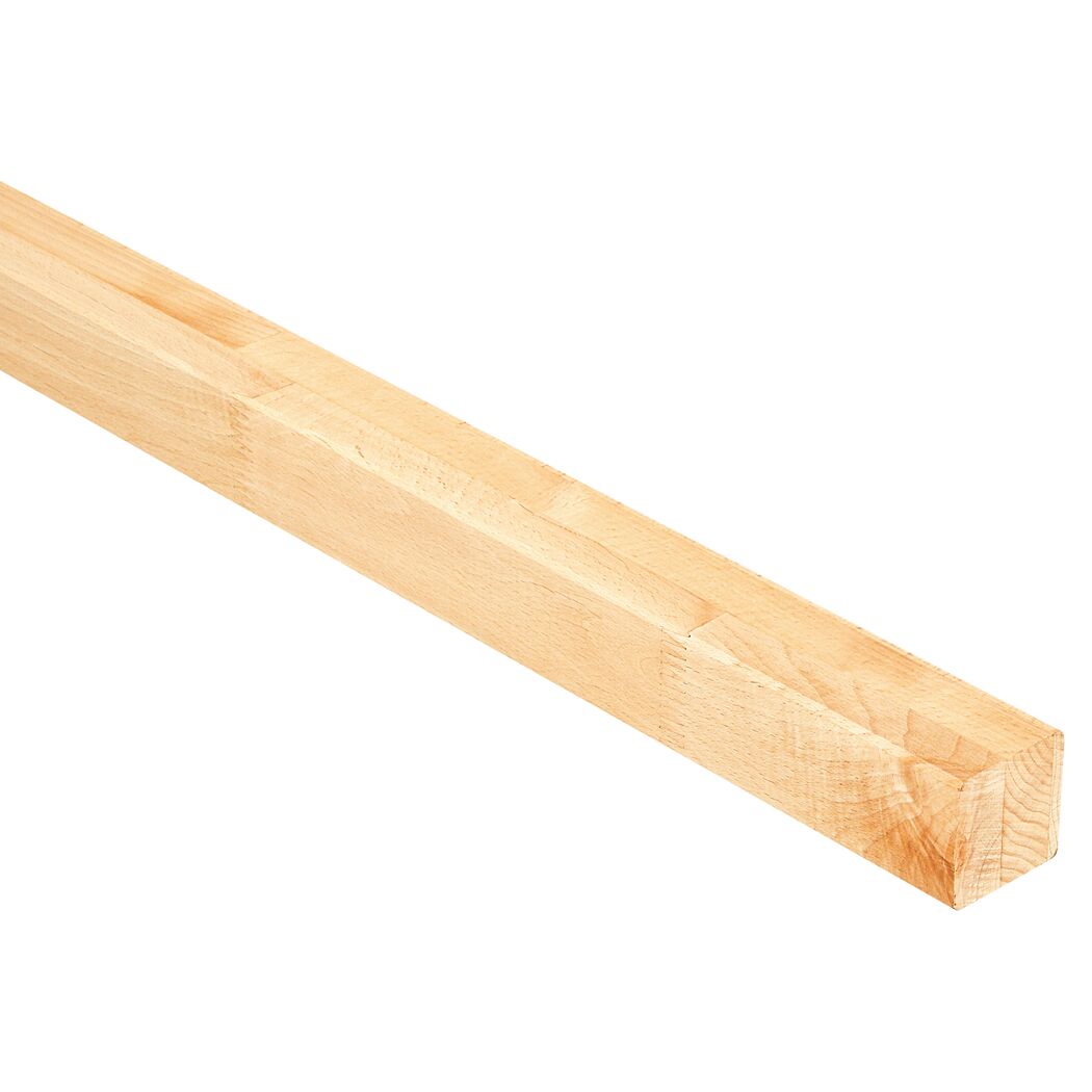Buche Leimholzstollen 44 x 44 mm