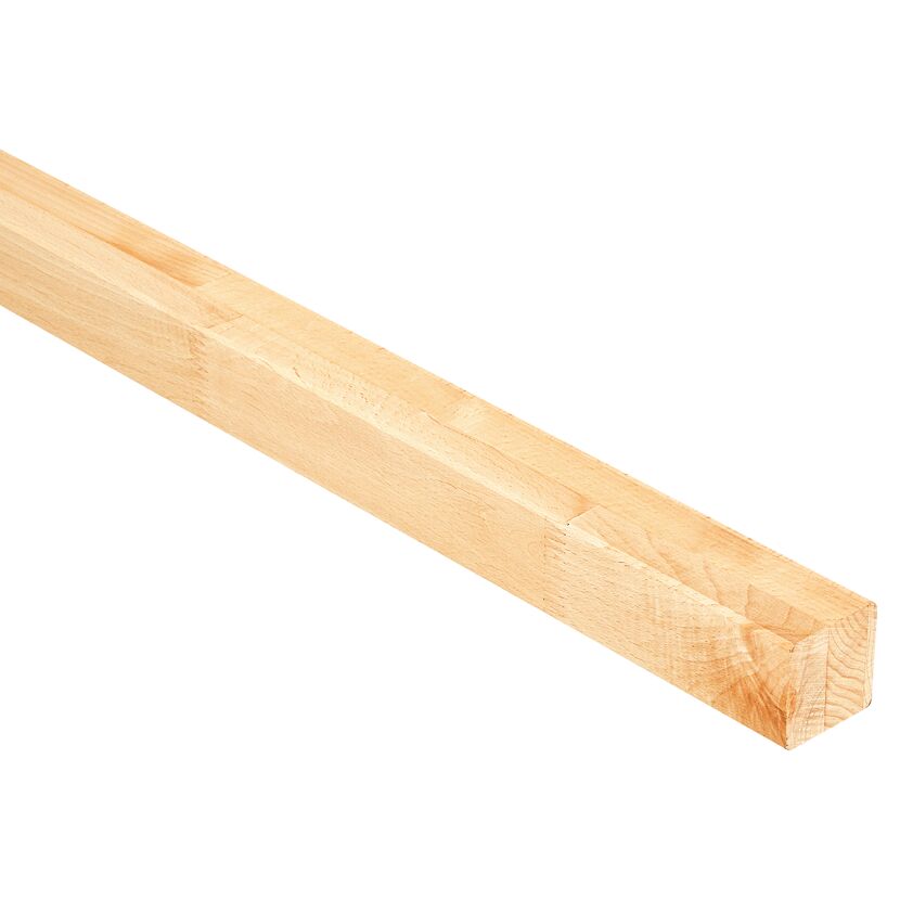Buche Leimholzstollen 44 x 44 mm