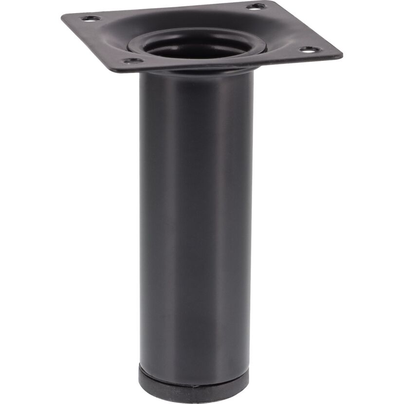 Möbelbein 'Classic ST 1010' Stahl schwarz Ø 30 x 100 mm