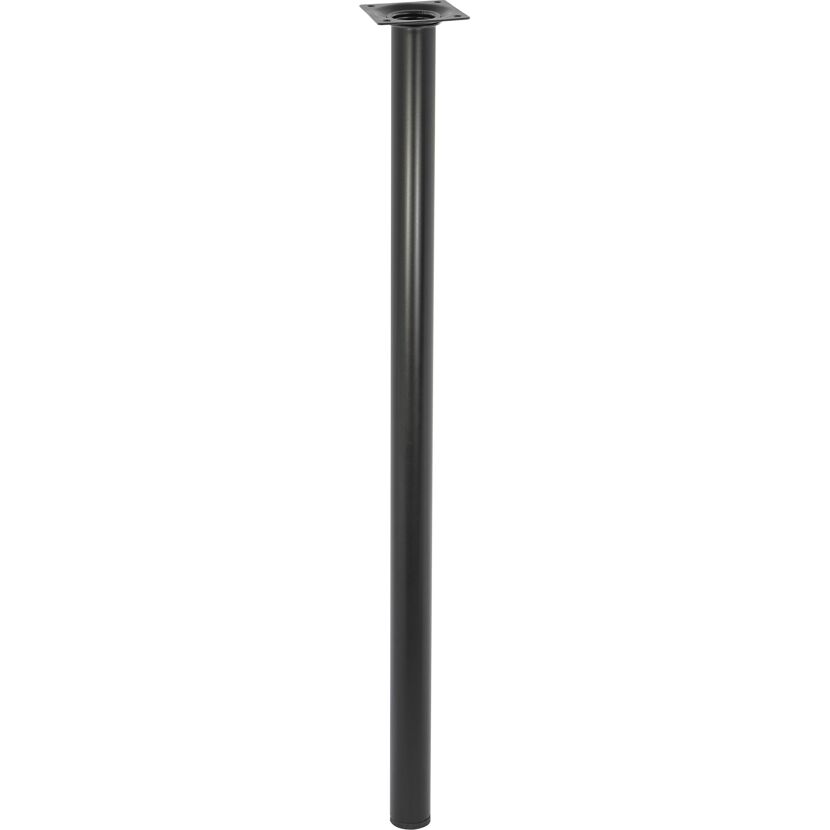 Möbelbein 'Classic ST 1060' Stahl schwarz Ø 30 x 600 mm