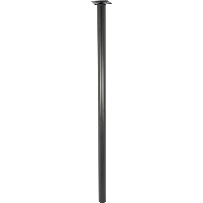 Möbelbein 'Classic ST 1080' Stahl schwarz Ø 30 x 800 mm