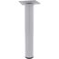 Möbelbein 'Classic ST 1220' Stahl aluminiumfarben Ø 30 x 200 mm
