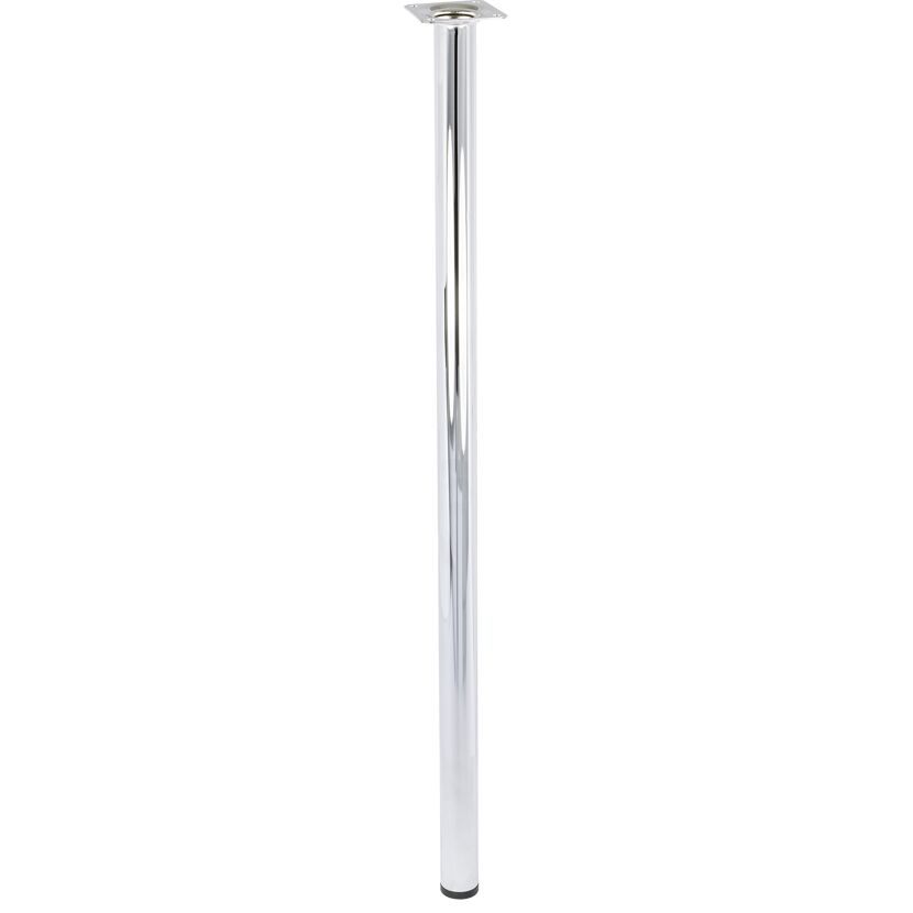 Möbelbein 'Classic ST 1570' Stahl chromfarben Ø 30 x 700 mm