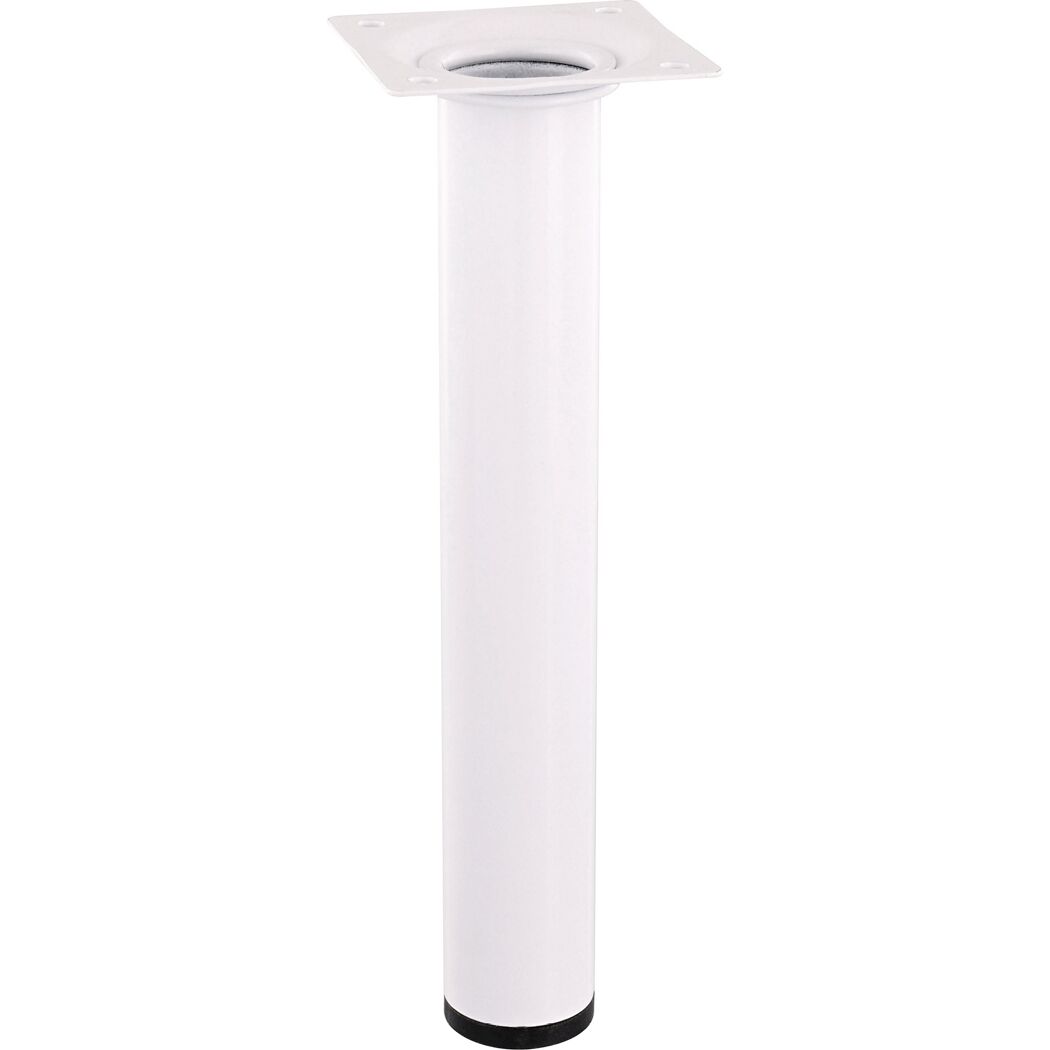 Möbelbein 'Classic ST 1620' Stahl weiß Ø 30 x 200 mm
