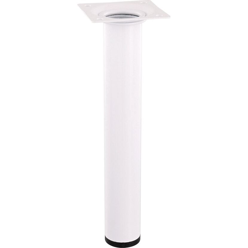 Möbelbein 'Classic ST 1620' Stahl weiß Ø 30 x 200 mm