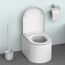 WC-Sitz 'Brisbane' mit Absenkautomatik weiß Duroplast