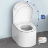 WC-Sitz 'Brisbane' mit Absenkautomatik weiß Duroplast