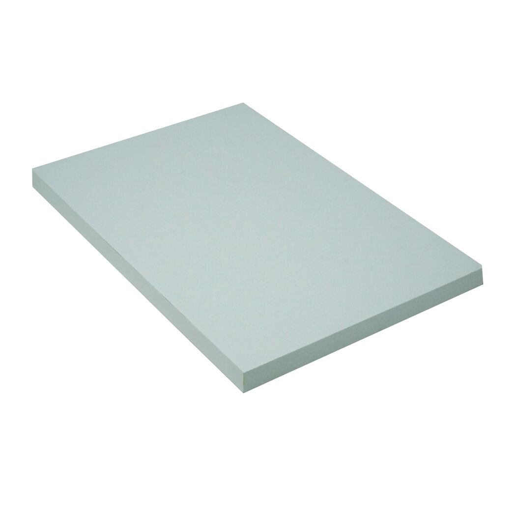 Weißer Regalboden