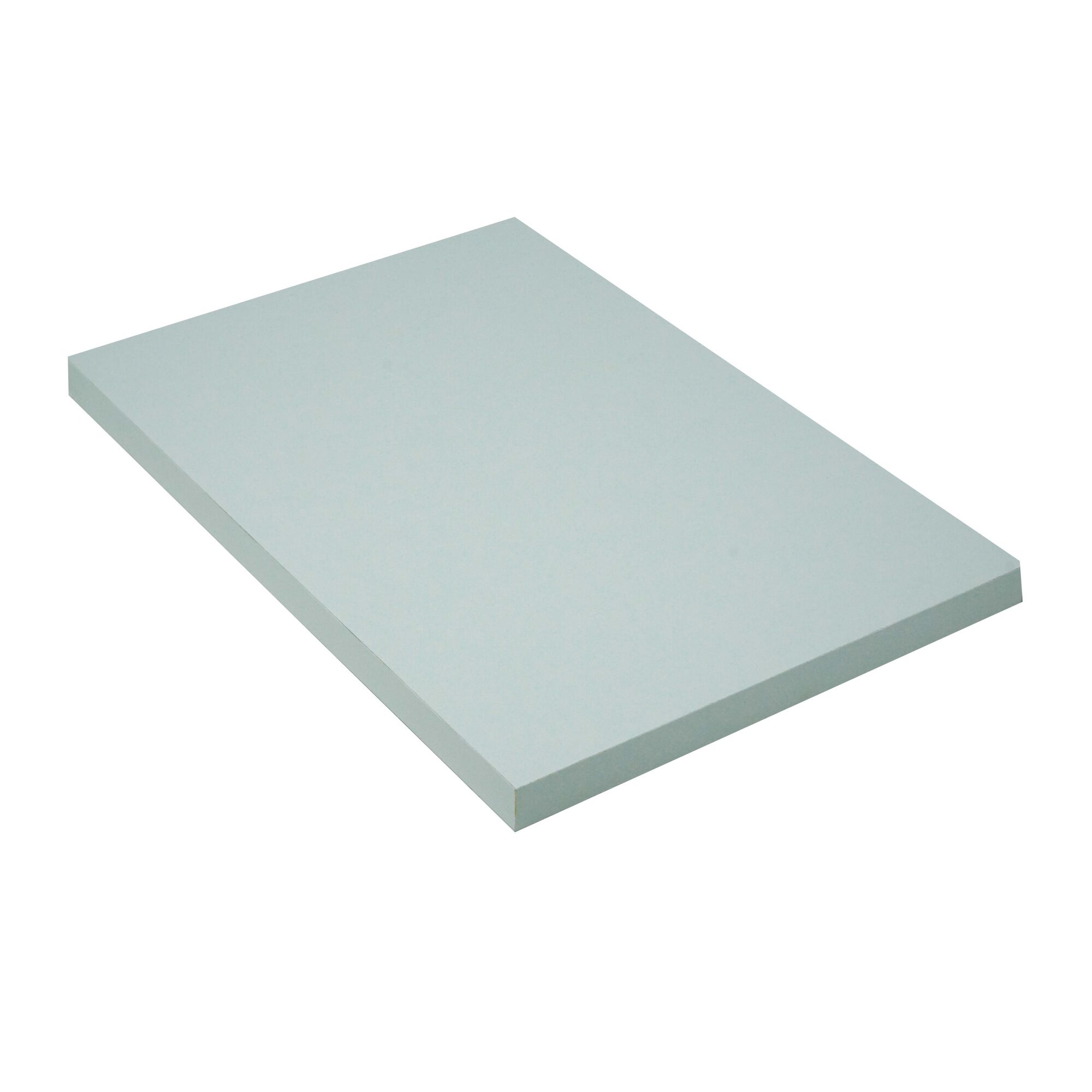 Hellgraue Möbelbauplatte