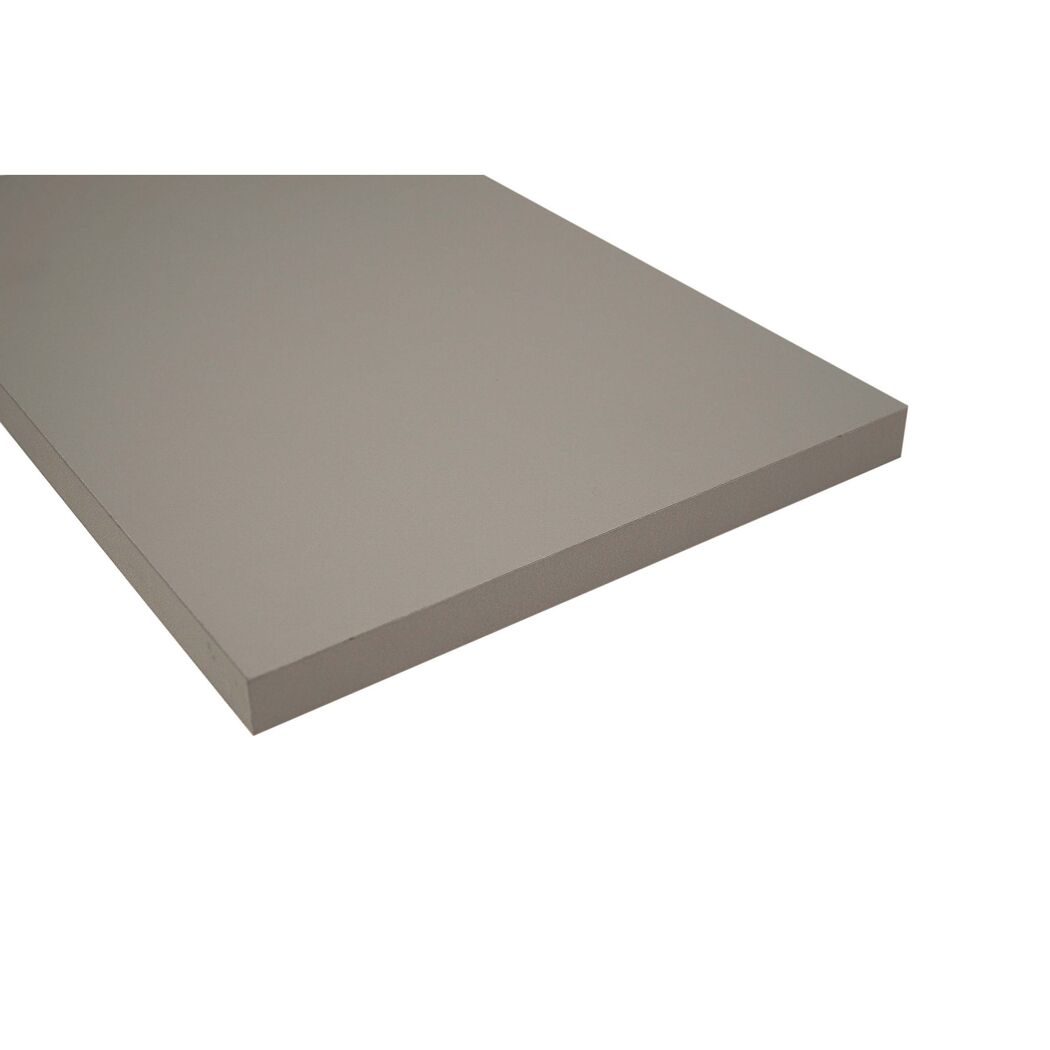 Grauer Regalboden 1200 x 300 x 16 mm