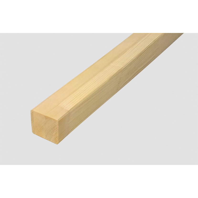 Leimholzstollen Fichte 2400 x 54 x 54 mm