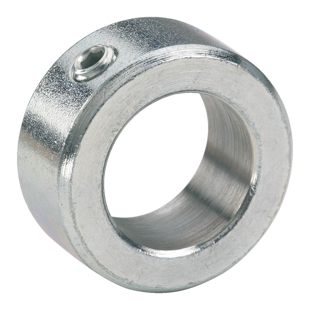 Metallischer Stellring mit Schraube