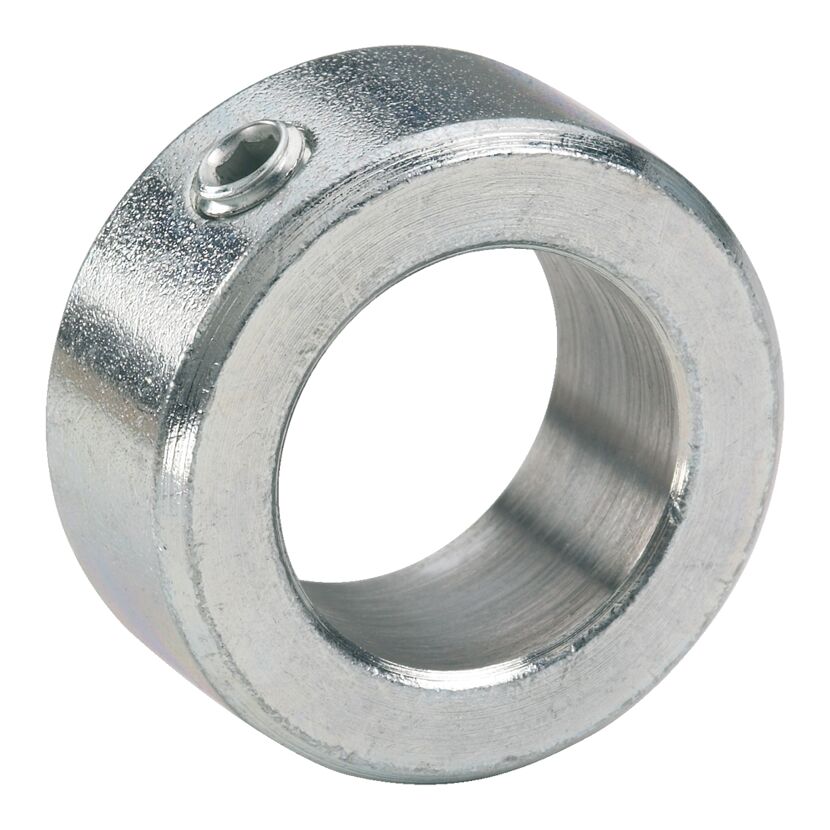 Metallischer Stellring mit Schraube