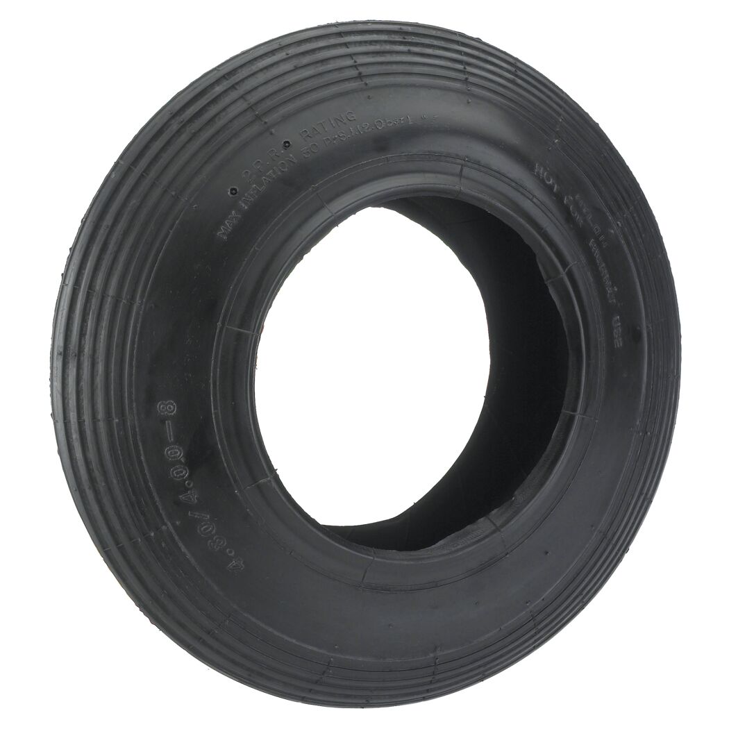 Schwarzer Ersatzmantel für Schubkarre, 260 x 85 mm