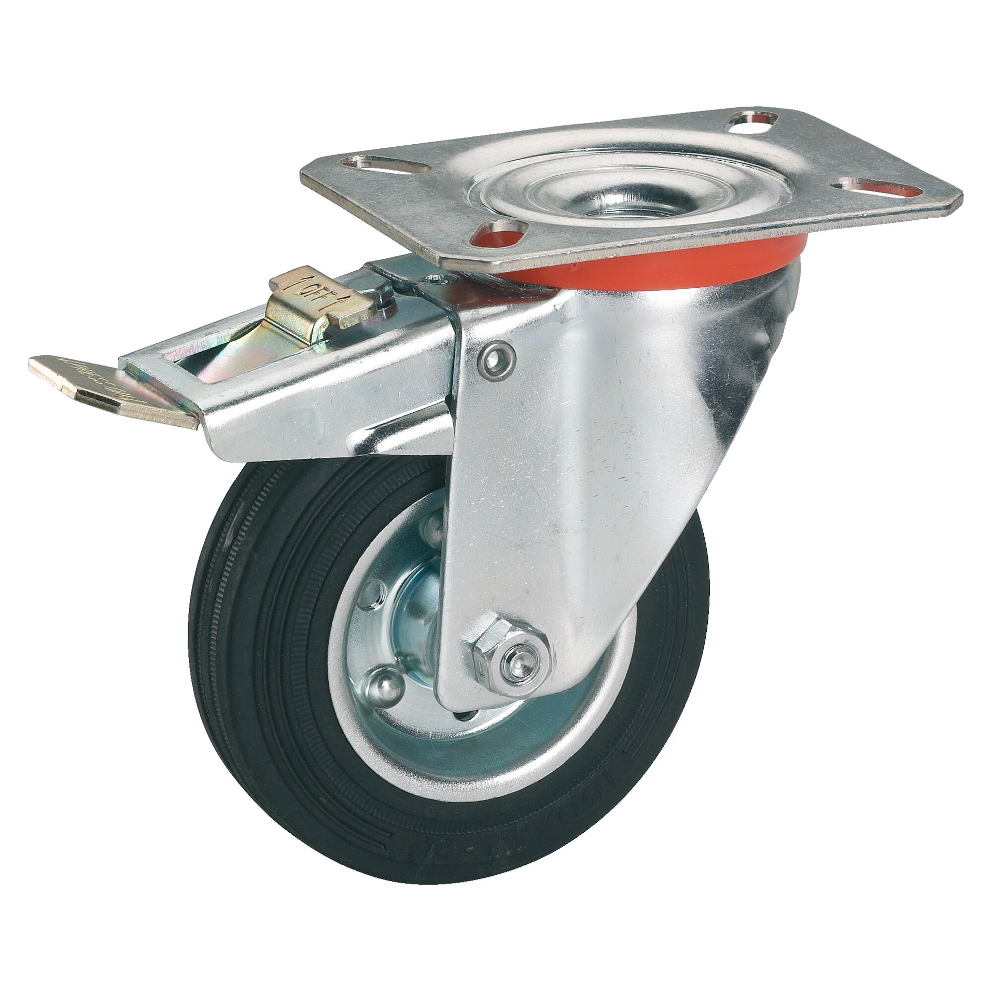 Lenkrolle mit Feststellbremse