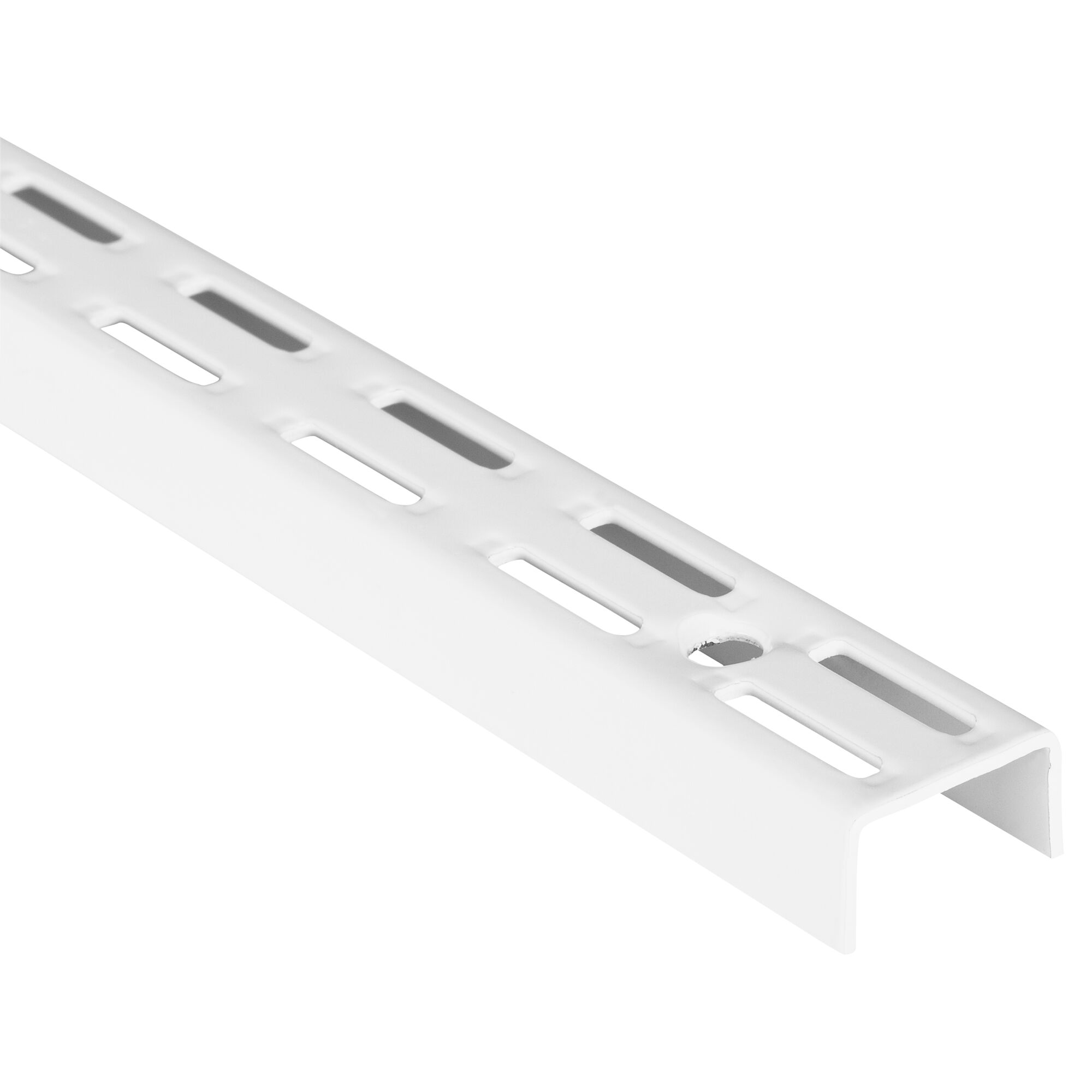 Weiße Twin-Wandschiene