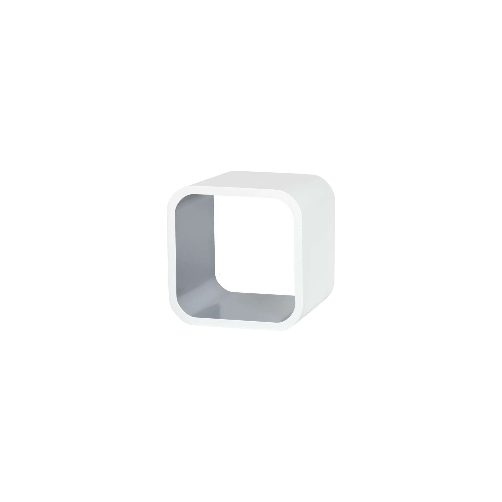 Weißes Regal Softcube