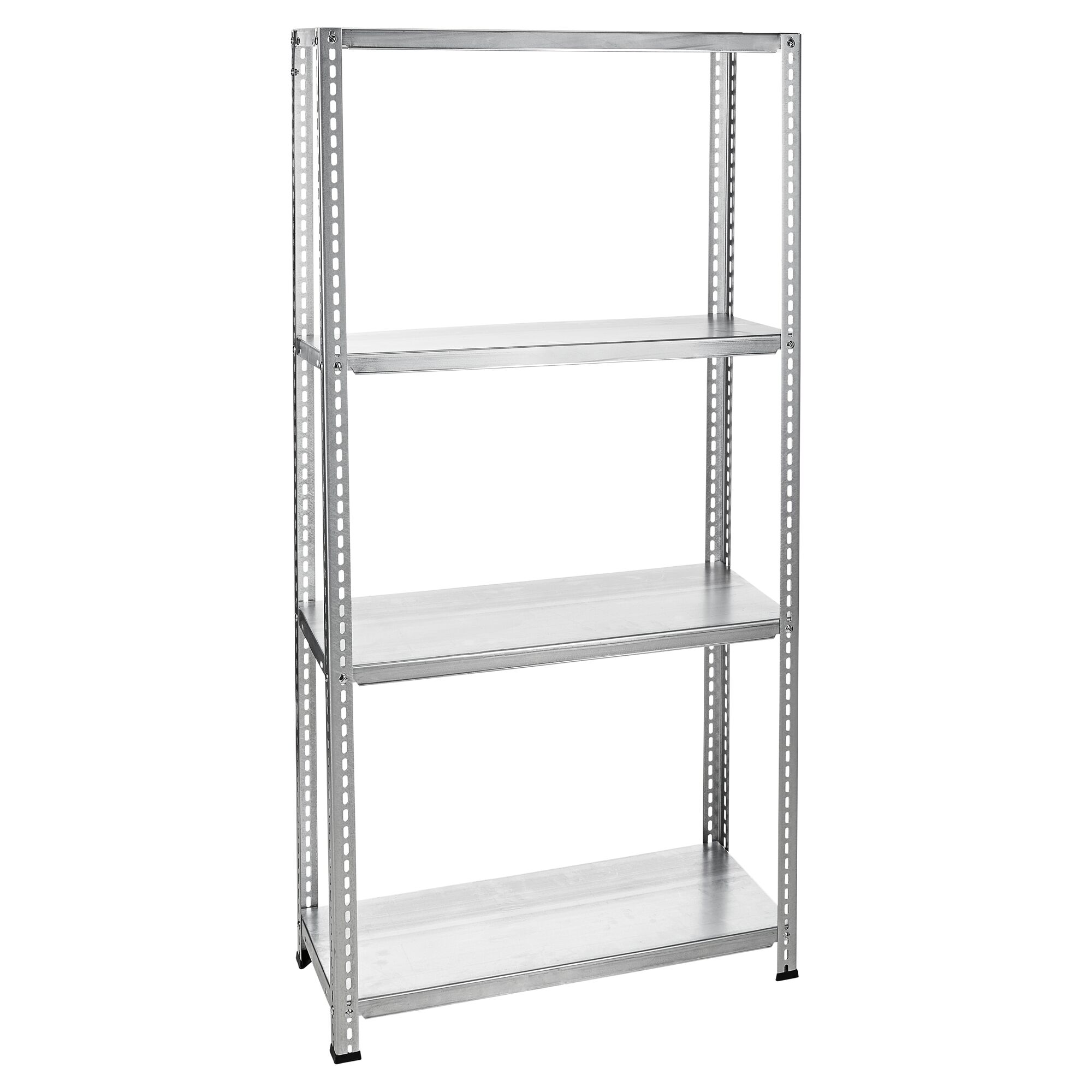 Metallregal verzinkt, 150 x 75 x 30 cm