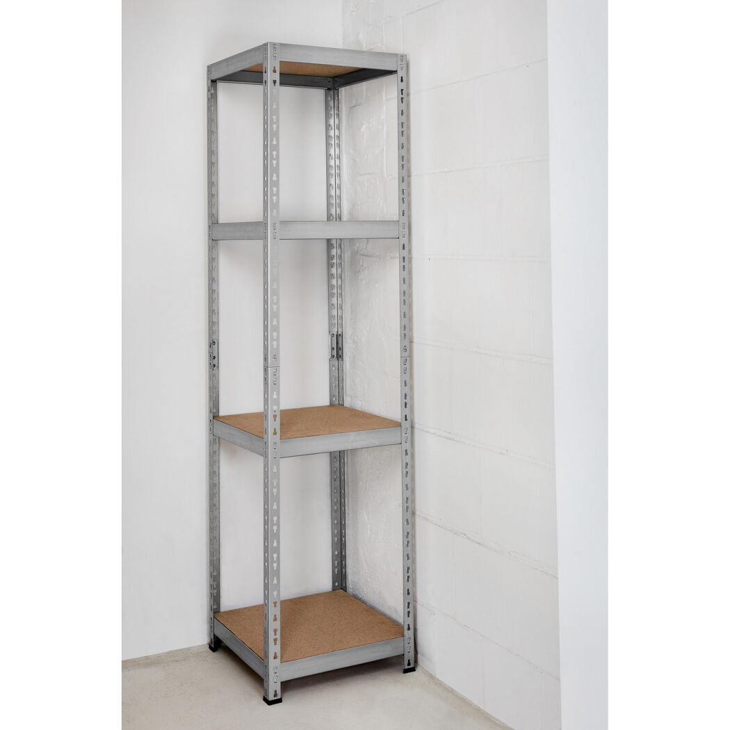 Schwerlastregal 180 x 46 x 46 cm, 4 Böden à 175 kg