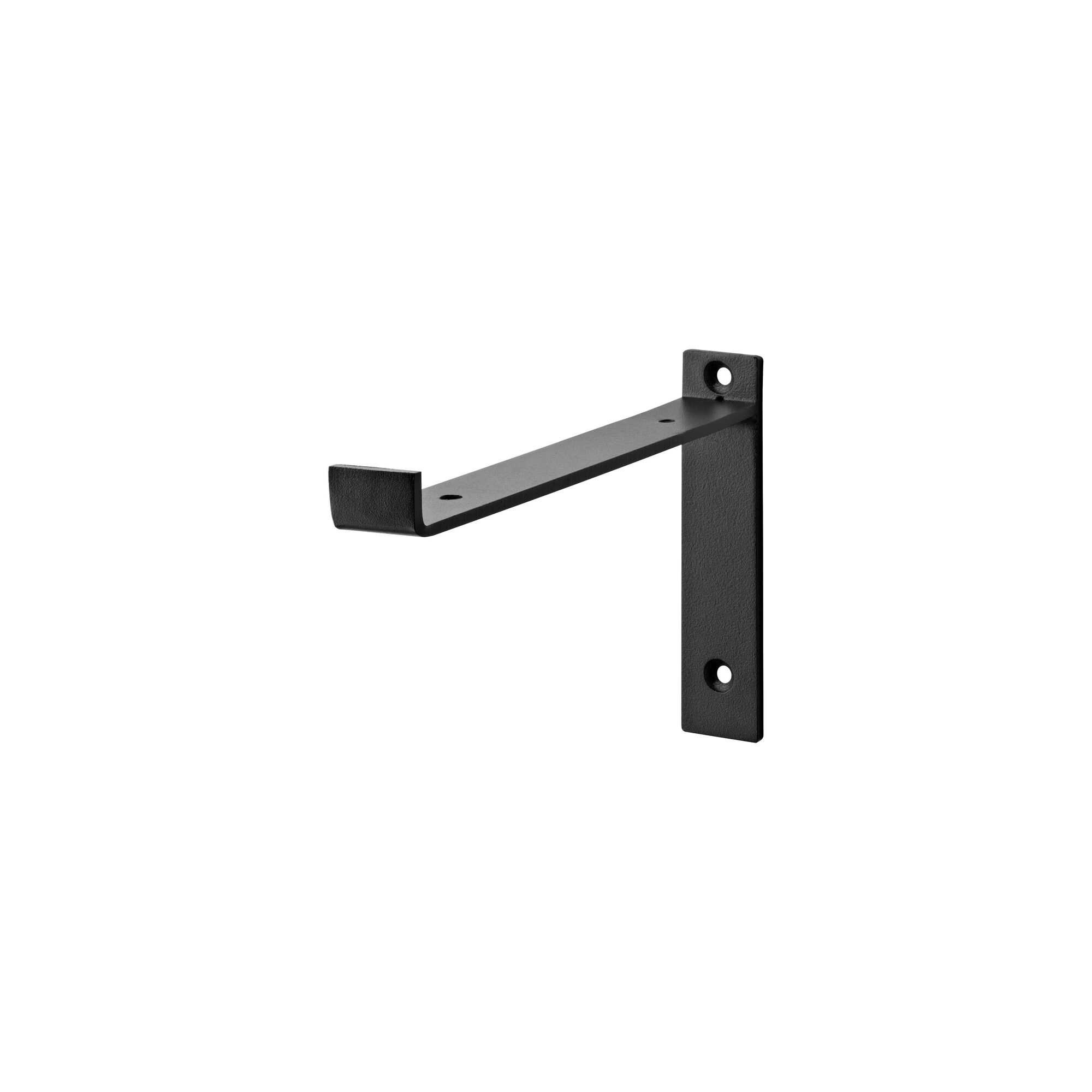 Schwarze Wandhalterung Lip