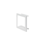 Verkleinertes Bild von Wandregal 'Shelf+ Figura' weiß 285 x 285 x 85 mm