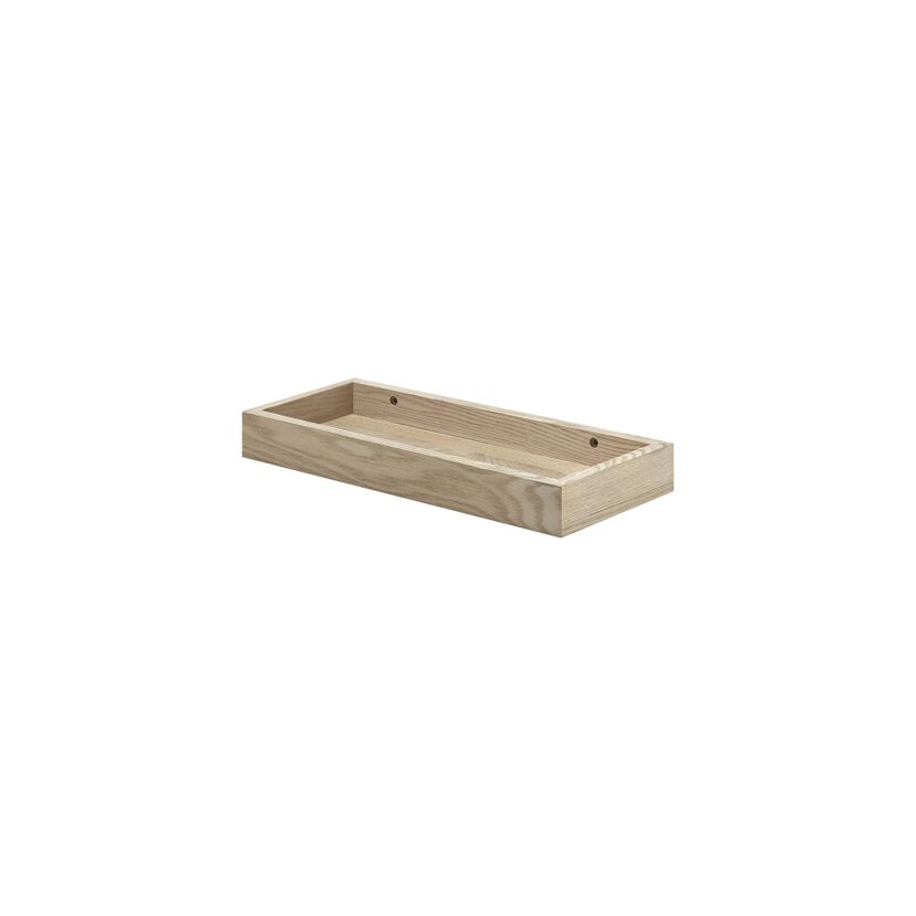 Helles Holzregal Loggia