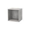 Leeres Betonregal