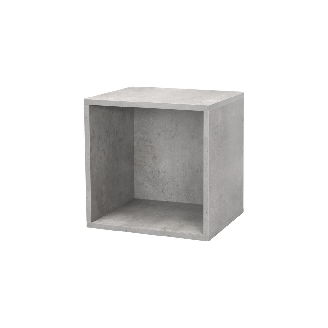 Leeres Betonregal