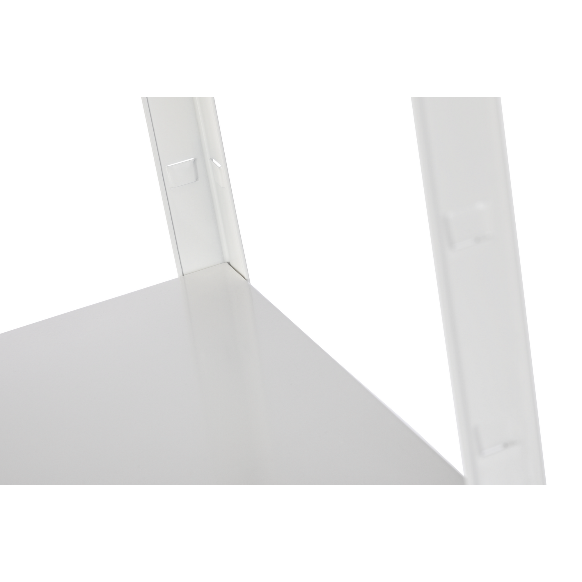 Steck-Grundregal weiß 100 x 180 x 40 cm, 4 Böden à 65 kg + product picture