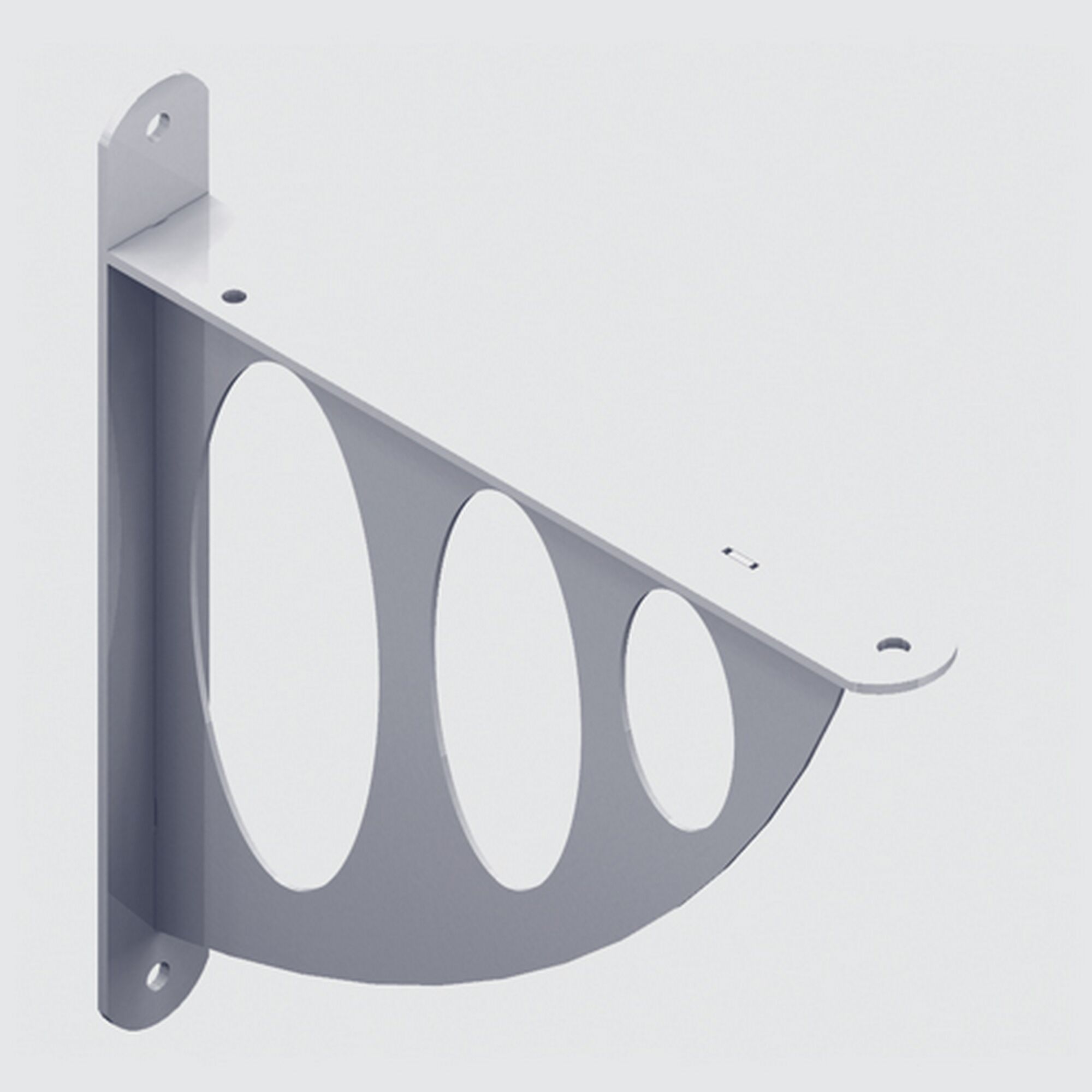 Weiße Eckkonsole Salida