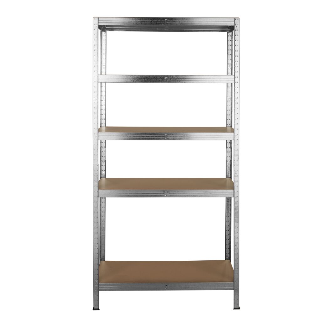 Metallregal mit fünf Böden