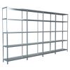 Stecksystem-Grundregal und 3 Anbauregale 380 x 200 x 35 cm