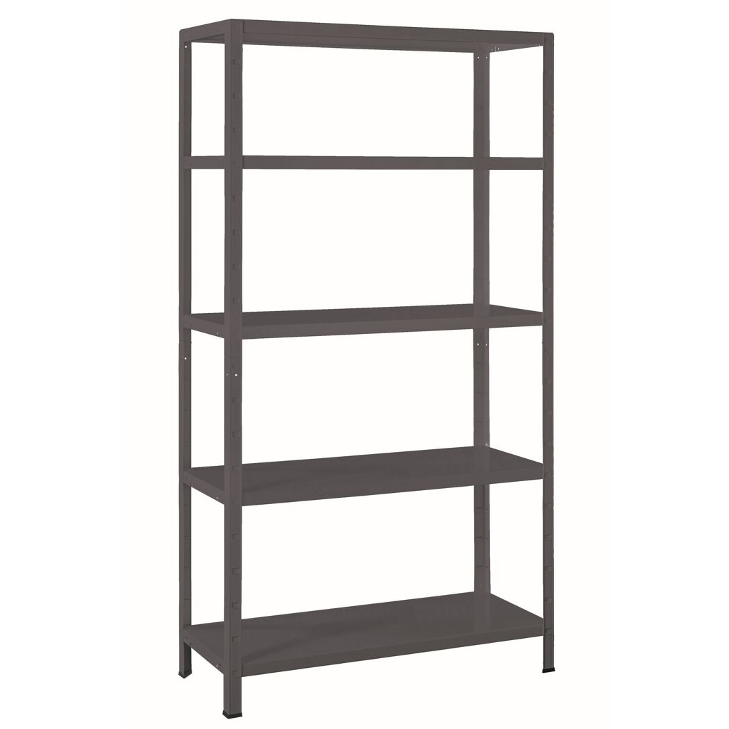Stecksystem-Grundregal Metall 90 x 180 x 40 cm