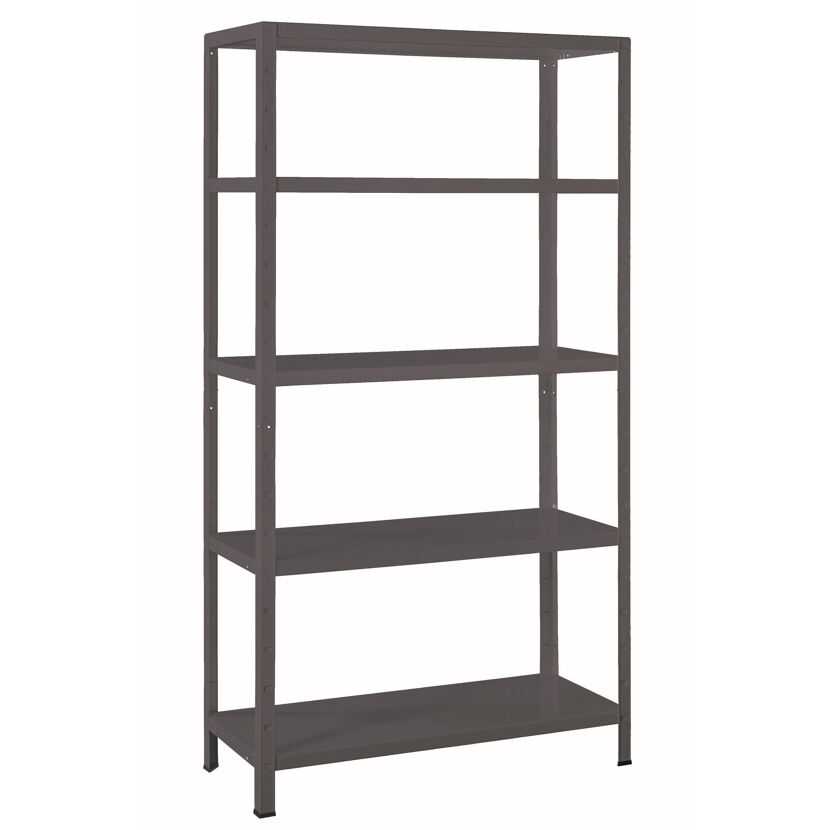 Stecksystem-Grundregal Metall 100 x 190 x 45 cm