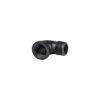 Eckverbinder 90° Connector für Regalsystem 'PIPE' 3/4" schwarz
