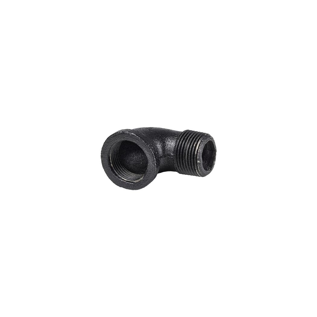 Eckverbinder 90° Connector für Regalsystem 'PIPE' 3/4" schwarz