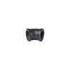 Eckverbinder 45° für Regalsystem 'PIPE' 3/4" schwarz