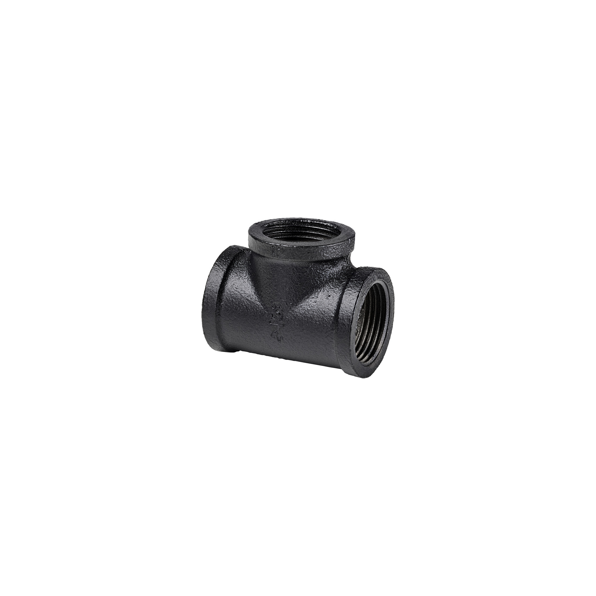 T-Verbinder 42 x 54 x 25 mm für Regalsystem 'PIPE' 3/4" schwarz